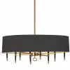 Dainolite Langford Pendant Light - 8-Light - 45-in X 17-in - Vintage Bronze/Black -Dainolite Shop 330719127 MainImage 001