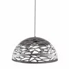Dainolite Coral Pendant Light - 1-Light - 16-in X 8.75-in - Silver -Dainolite Shop 330719137 MainImage 001