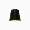 Dainolite Oversized Drum Pendant Light - 1-Light - 20-in X 16-in - Black -Dainolite Shop 330719227 MainImage frCA