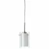 Dainolite Pendant Light - 1-Light - 4.5-in X 7.25-in - Chrome
