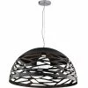 Dainolite Coral Pendant Light - 1-Light - 20-in X 10.75-in - Matte Black 2 Dainolite Coral Pendant Light - 1-Light - 20-in X 10.75-in - Matte Black -Dainolite Shop 330719289 MainImage 001