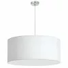 Dainolite Oversized Drum Pendant Light - 1-Light - 30-in X 18-in - White