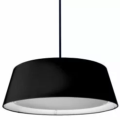Dainolite LED Pendant Light - 1-Light - 24-in X 8-in - Black