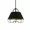 Dainolite Rockwell Pendant Light - 1-Light - 15-in X 12.5-in - Black 1 Dainolite Rockwell Pendant Light - 1-Light - 15-in X 12.5-in - Black -Dainolite Shop 330719534 MainImage frCA
