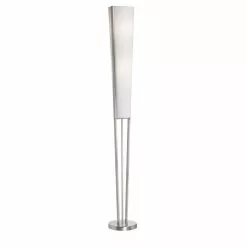 Dainolite Emotions Floor Lamp - 2-Light - Satin Chrome