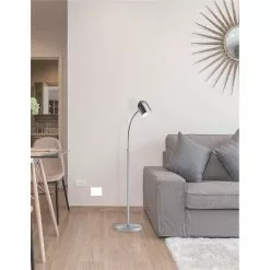 Dainolite Floor Lamp - 1-LED Light - Satin Chrome 7 Dainolite Floor Lamp - 1-LED Light - Satin Chrome -Dainolite Shop 330720753 AlternateImage1