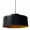 Dainolite Kup Pendant Light - 1-Light - 19.7-in X 10.5-in - Black/Gold