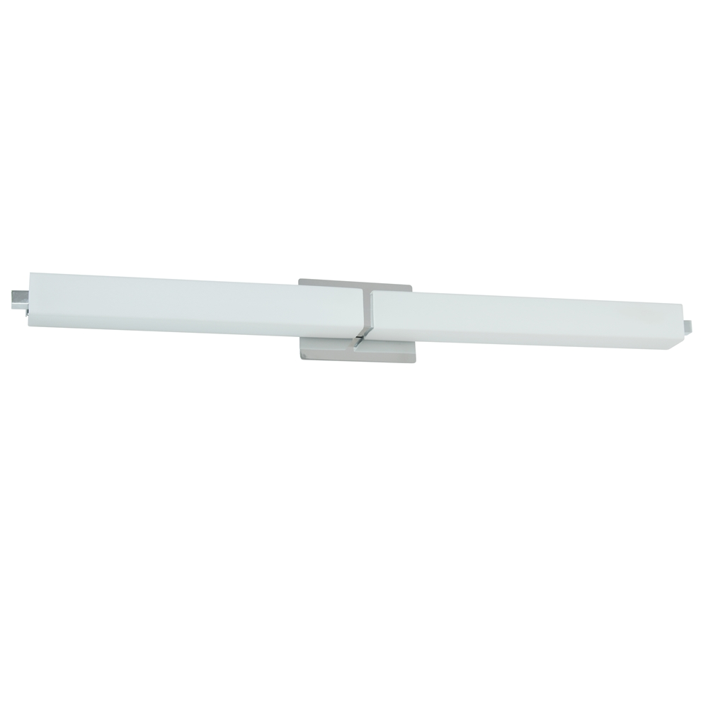 Dainolite Signature LED Vanity Light - 1-Light - 39.25-in - White 3 Dainolite Signature LED Vanity Light - 1-Light - 39.25-in - White