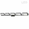 Dainolite Signature LED Vanity Light - 5-Light - 34-in - Polished Chrome -Dainolite Shop 330720865 MainImage frCA