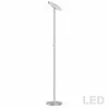Dainolite Torchier Floor Lamp - 1-LED Light - Satin Chrome 2 Dainolite Torchier Floor Lamp - 1-LED Light - Satin Chrome -Dainolite Shop 330720974 MainImage 001