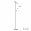 Dainolite Mother & Son Floor Lamp - 2-LED Light - Satin Chrome -Dainolite Shop 330721000 MainImage frCA