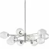 Dainolite Abii Pendant Light - 12-Light - 33-in X 10-in - Polished Chrome/Glass -Dainolite Shop 330721008 MainImage frCA
