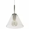 Dainolite Roswell Pendant Light - 1-Light - 9-in X 10.5-in - Polished Chrome