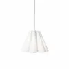 Dainolite Kendra Pendant Light - 1-Light - 19-in X 14.5-in - Polished Chrome/White -Dainolite Shop 330730495 MainImage 001