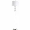 Dainolite Rose Floor Lamp - 1-Light - 62.5-in - Polished Chrome