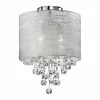 Dainolite Tahnee Flush-Mount Light - 2-Light - 12-in X 16.3-in - Polished Chrome -Dainolite Shop 330730704 MainImage 001