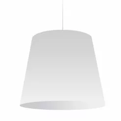 Dainolite Oversized Drum Pendant Light - 1-Light - 26-in X 21-in - White