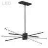 Dainolite Summit Pendant Light - 4-Light - 34-in X 12-in - Matte Black -Dainolite Shop 330730769 MainImage 001