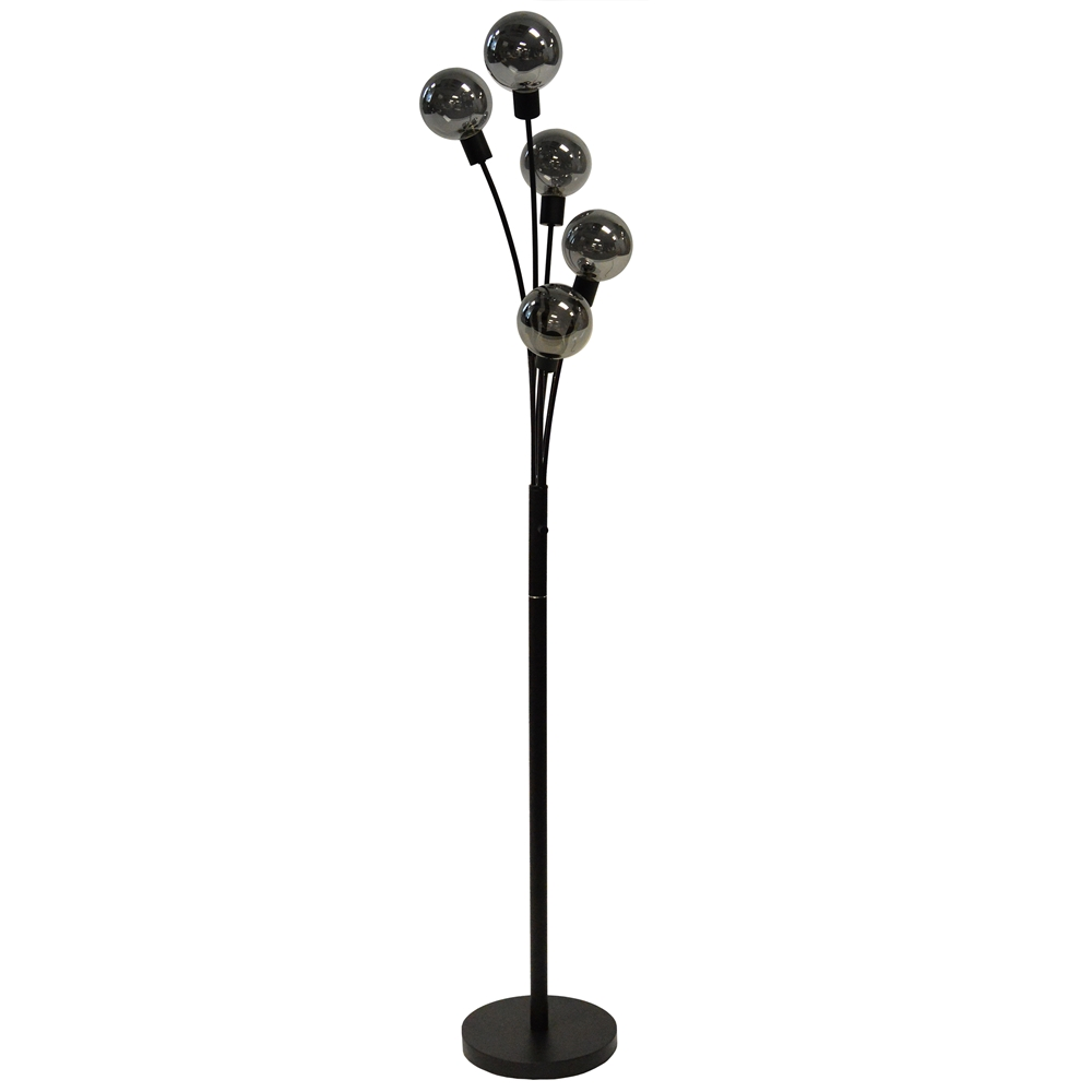 Dainolite Signature Floor Lamp - 5-Light - 70.5-in - Black 3 Dainolite Signature Floor Lamp - 5-Light - 70.5-in - Black