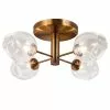Dainolite Semi-Flush Mount Light - 4-Light - 20.5-in - Vintage Bronze/Clear Glass 2 Dainolite Semi-Flush Mount Light - 4-Light - 20.5-in - Vintage Bronze/Clear Glass -Dainolite Shop 330733594 MainImage 001