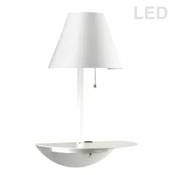 Dainolite Signature Wall Light - 20.5-in - Matte White