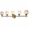Dainolite Abii Vanity Light - 5-Light - 34.1-in - Vintage Bronze -Dainolite Shop 330733649 MainImage 001