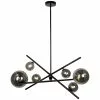 Dainolite Pamela Pendant Light - 6-Light - 27-in X 14-in - Matte Black -Dainolite Shop 330733713 MainImage 001