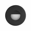 Dainolite Signature Round Wall Light - LED - 3.65-in - Black