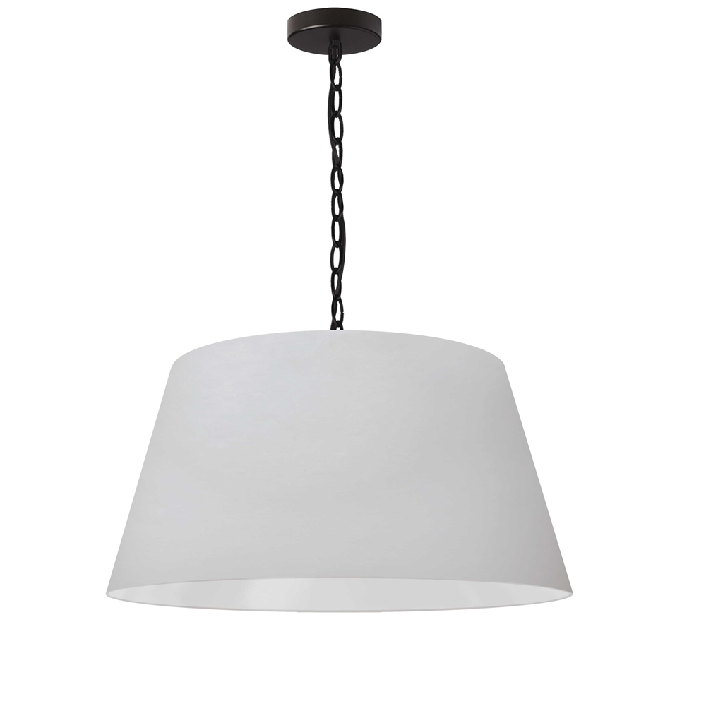 Dainolite Brynn Pendant Light - 1-Light - 15-in X 10-in - Black 3 Dainolite Brynn Pendant Light - 1-Light - 15-in X 10-in - Black