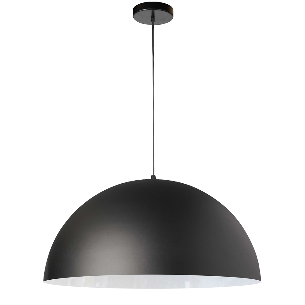 Dainolite Ofelia Pendant Light - 1-Light - 20-in X 10-in - Matte Black 3 Dainolite Ofelia Pendant Light - 1-Light - 20-in X 10-in - Matte Black