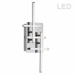 Dainolite Summit Wall Sconce - 5-Light - 18-in - Polished Chrome