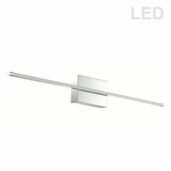 Dainolite Array Wall Sconce - 1 LED Light - 36-in - Polished Chrome