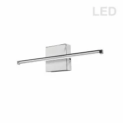 Dainolite Array Wall Sconce - 1-Light - 24.5-in - Polished Chrome