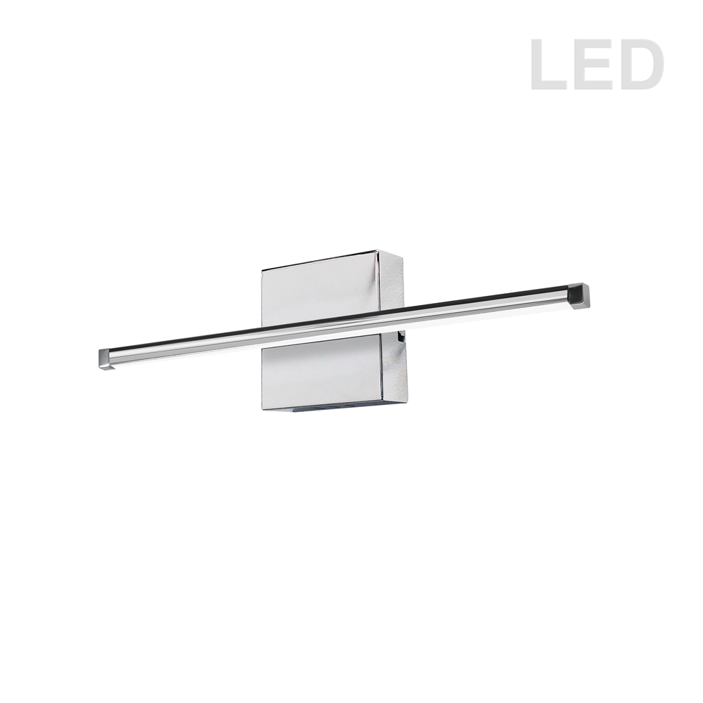 Dainolite Array Wall Sconce - 1-Light - 24.5-in - Polished Chrome 3 Dainolite Array Wall Sconce - 1-Light - 24.5-in - Polished Chrome