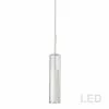 Dainolite Luna Pendant Light - 1-Light - White -Dainolite Shop 330762562 MainImage frCA