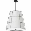 Dainolite Alcala Transitional Matte Black 22-in Pendant Light -Dainolite Shop 330844774 MainImage 001