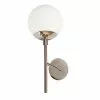 Dainolite 10.5-in W Dayana 1-Light Polished Chrome De Style Moderne/traditionnel Wall Sconce