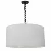 Dainolite Braxton Transitional White And Black 26-in Pendant Light -Dainolite Shop 330844892 MainImage 001