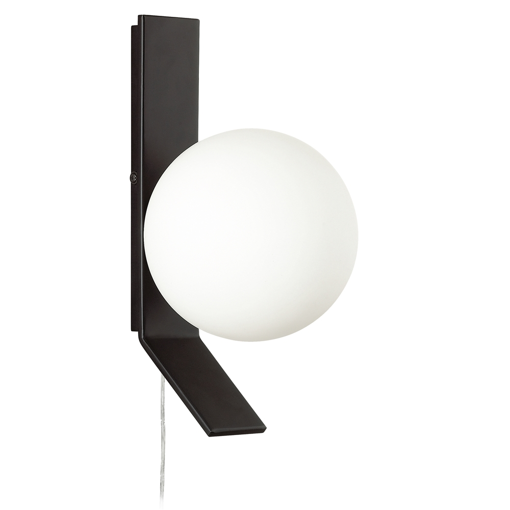 Dainolite 5.5-in W Valemont 1-Light Matte Black Modern Halogen Wall Sconce 2 Dainolite 5.5-in W Valemont 1-Light Matte Black Modern Halogen Wall Sconce