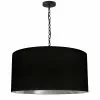 Dainolite Braxton Transitional Black And Silver 26-in Pendant Light 1 Dainolite Braxton Transitional Black And Silver 26-in Pendant Light -Dainolite Shop 330845066 MainImage 001