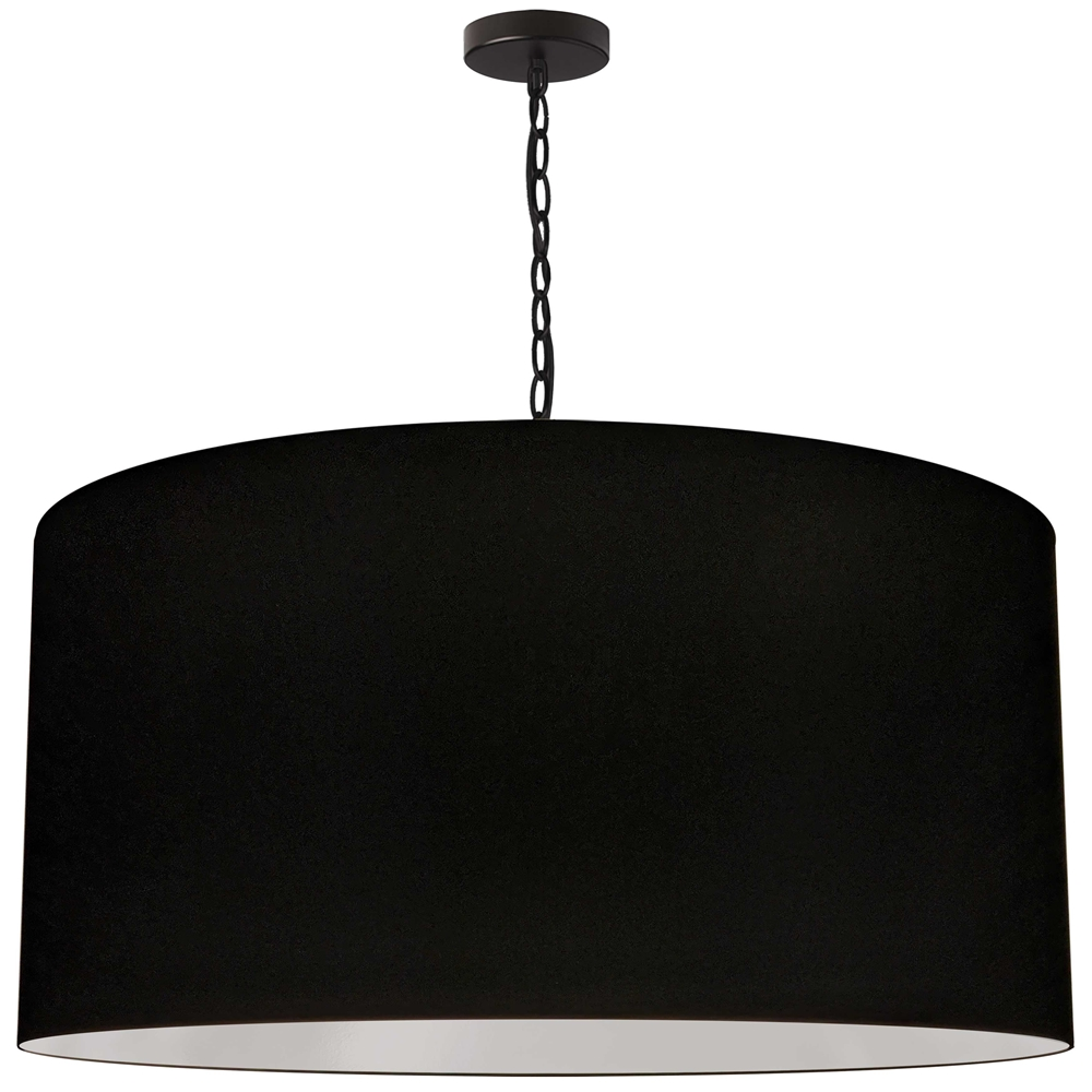 Dainolite Braxton Transitional Black 32-in Pendant Light 3 Dainolite Braxton Transitional Black 32-in Pendant Light