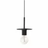 Dainolite Roswell Transitional Matte Black 8-in Pendant Light 2 Dainolite Roswell Transitional Matte Black 8-in Pendant Light -Dainolite Shop 330845206 MainImage 001