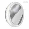 Dainolite 1.5-in W Topaz 1-Light Polished Chrome Modern LED Wall Sconce