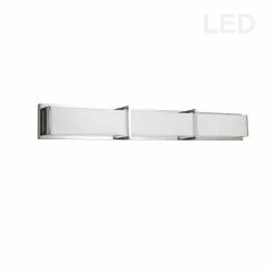 Dainolite Winston 39.5-in 1-Light Chrome Modern Vanity Light