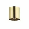 Dainolite 1-Pack Theron 4.75-in Aged Brass Modern/Contemporary Incandescent Flush Mount Light -Dainolite Shop 330845349 MainImage 001