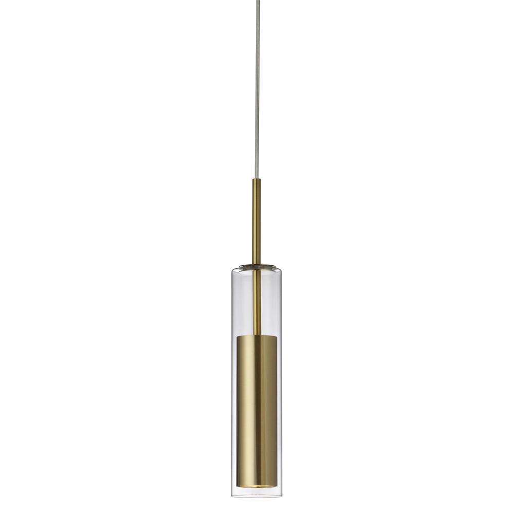 Dainolite Luna 2.5-in Aged Brass 1-Light Modern/Contemporary Kitchen Island Light 3 Dainolite Luna 2.5-in Aged Brass 1-Light Modern/Contemporary Kitchen Island Light