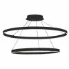Dainolite Circulo 32-in Black 1-Light Modern/Contemporary Pendant Light -Dainolite Shop 331051812 MainImage 001