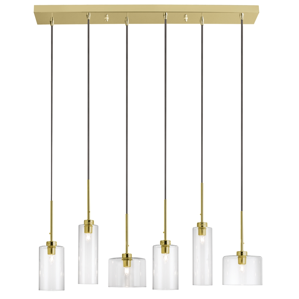 Dainolite Industrial Chic 29-in Aged Brass 6-Light Modern/Contemporary Kitchen Island Light 3 Dainolite Industrial Chic 29-in Aged Brass 6-Light Modern/Contemporary Kitchen Island Light