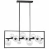 Dainolite Glasgow 33-in Black 10-Light Modern/Contemporary Kitchen Island Light -Dainolite Shop 331051819 MainImage 001