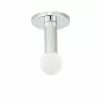 Dainolite Adams 4.75-in Polished Chrome Contemporary/Modern LED Flush Mount Light -Dainolite Shop 331051842 MainImage 001